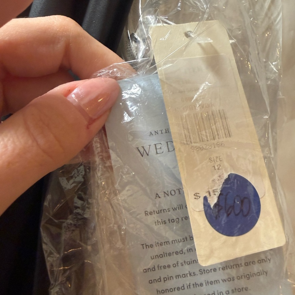 Anthropologie Jenny Yoo NWT wedding dress - Picture 6 of 13